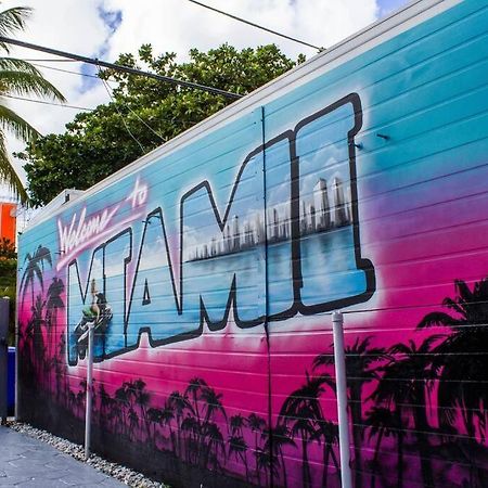 Unique Miami Art Escape W/ Hottub, Arcade & Murals Esterno foto